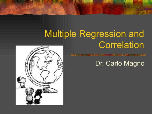 Multiple regression presentation | PPT
