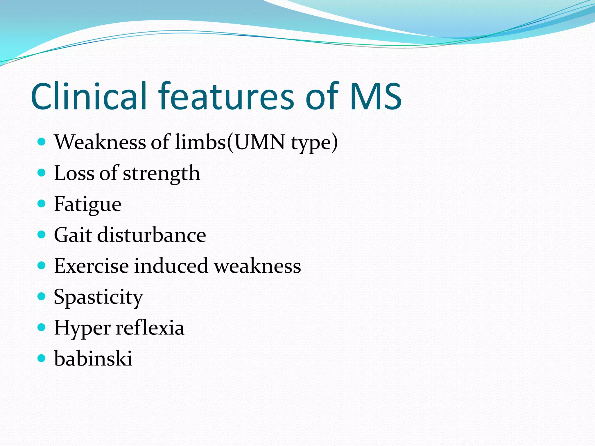 Multiple Sclerosis