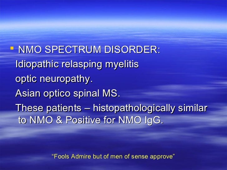 Neuropathy and ocb