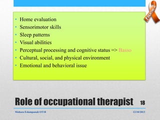 Occupational Therapy in Multiple sclerosis