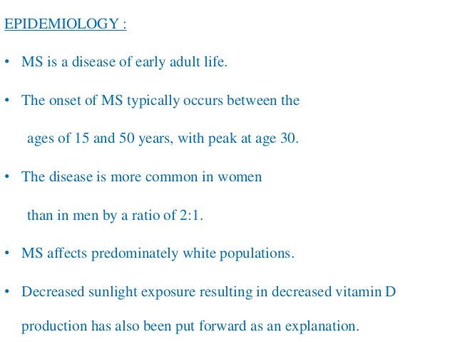 Multiple sclerosis