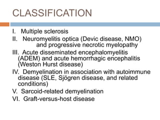 Multiple sclerosis | PPTX