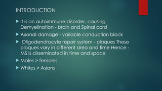 Ms. Block Overview.pdf MULTIPLE SCLEROSIS multiple sclerosis multiple sclerosis multiple ...