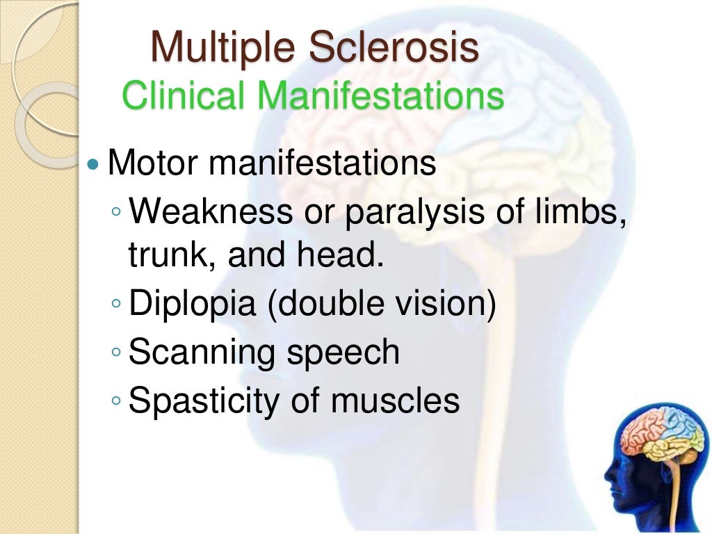 Multiple sclerosis and mysthenia gravis