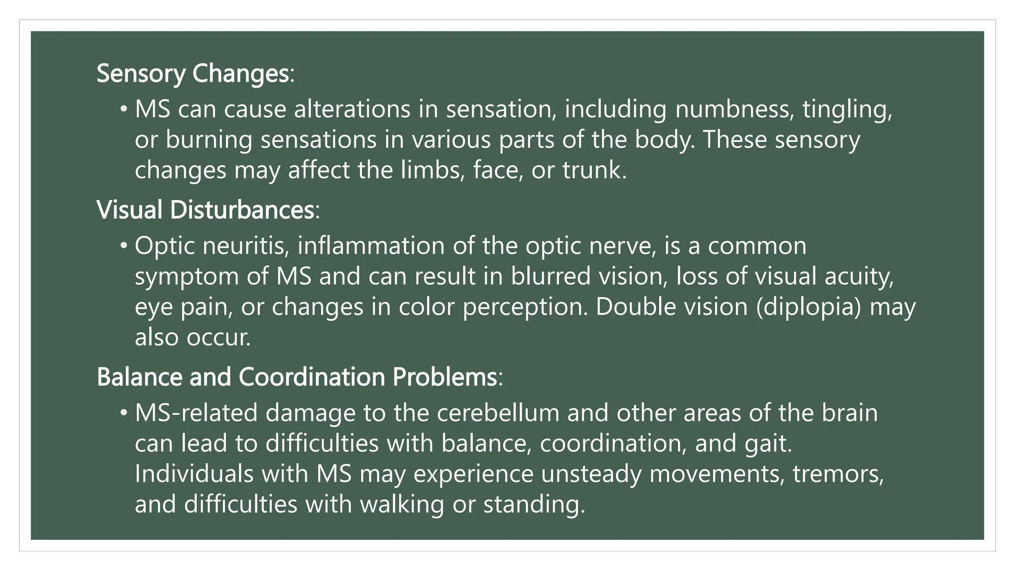 Multiple Sclerosis (Group 2).pptx . | PPTX