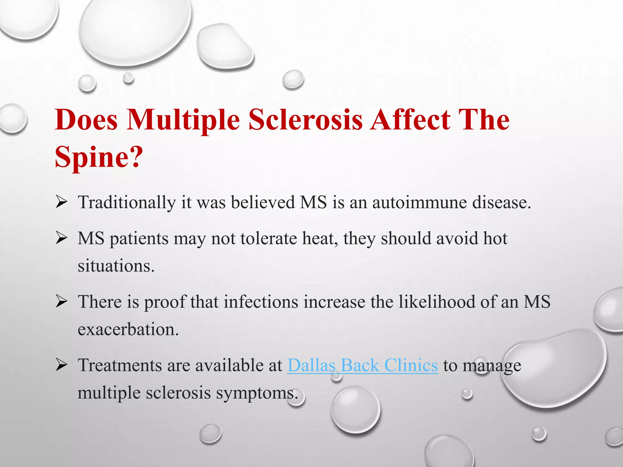 Multiple Sclerosis How It Affects Your Body And Your Life PPT