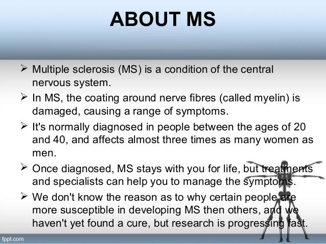 Multiple Sclerosis Ppt Multiple Sclerosis Ppt