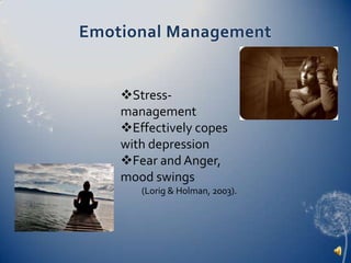 Emotional ManagementStress-management