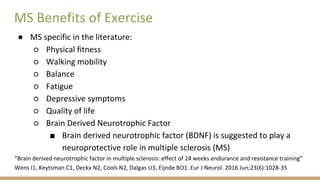Ms Exercise Effects MULTIPLE SCLEROSIS slide.pptx