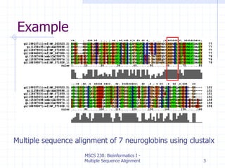 multipleSeqAlignment.ppta4432455344534534 | PPT