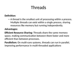 MULTIPLE TASK AND PROCESS.pptx EMBEDDED AND IOT | PPTX