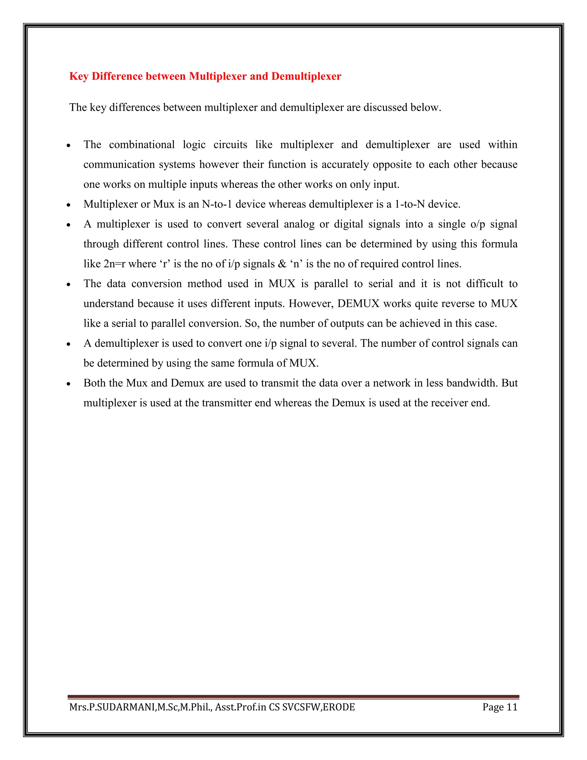 Multiplexer and Demultiplexer.pdf