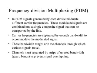 Multiplexing | PPT | Digital Audio | Computer Software and Applications