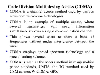 Multiplexing and spreading | PPT