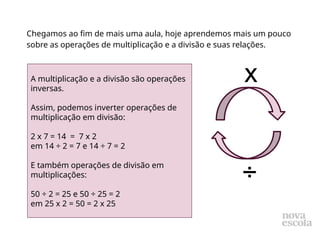 Exploring Multiplication and Division as Inverse Operations in Math ...