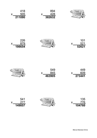 418 894
x 505 x 428
211090 382632
226 101
x 879 x 521
198654 52621
549 449
x 845 x 609
463905 273441
541 135
x 277 x 776
149857 104760
Manuel Balcázar Elvira
 