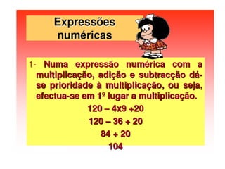 Multiplicação, Múltiplos e Potências