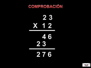Multiplicació amb línies