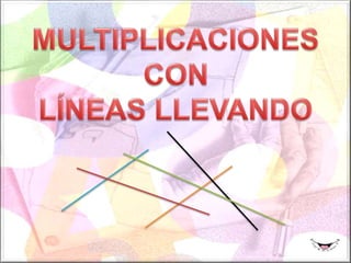 Multiplicació amb línies