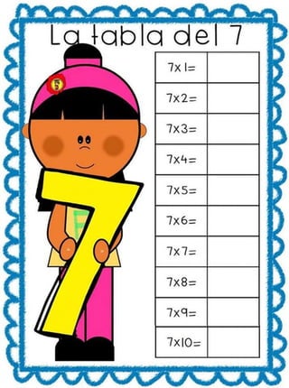 MATERIAL PARA APRENDER A MULTIPLICAR