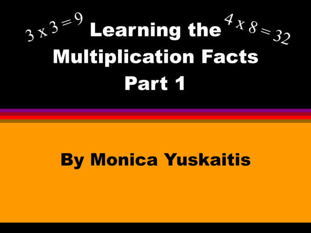 Multiplication | PPT