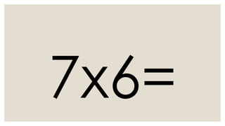 Multiplication table for nmp 8 in mathematics | PPTX