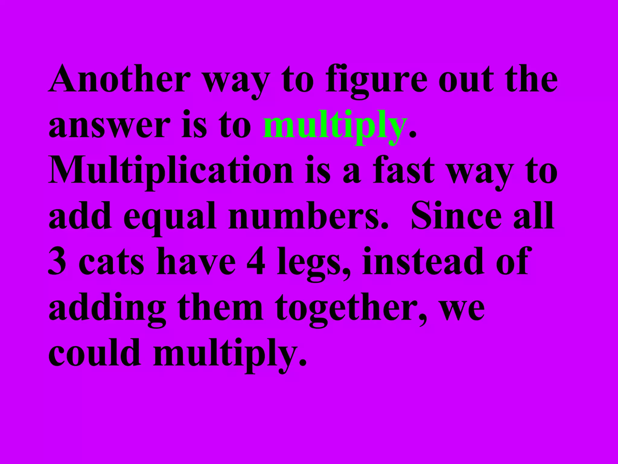 Multiplication Powerpoint | PPT