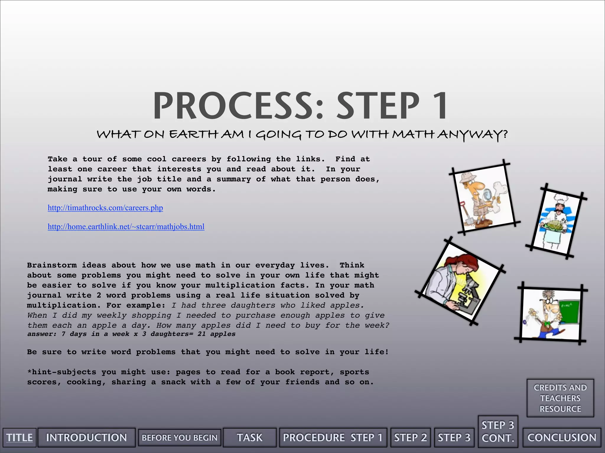 Multiplication Webquest