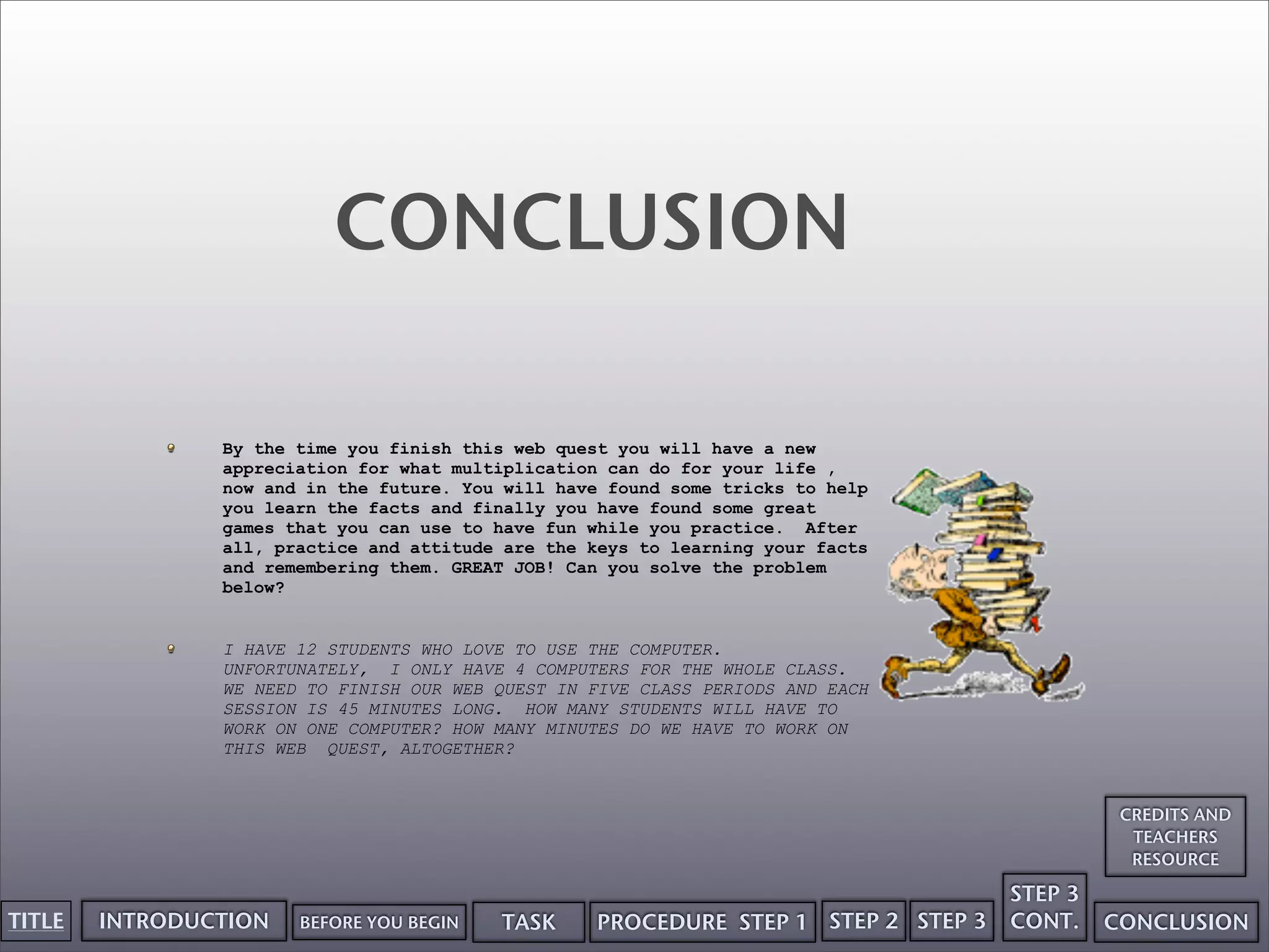 Multiplication Webquest