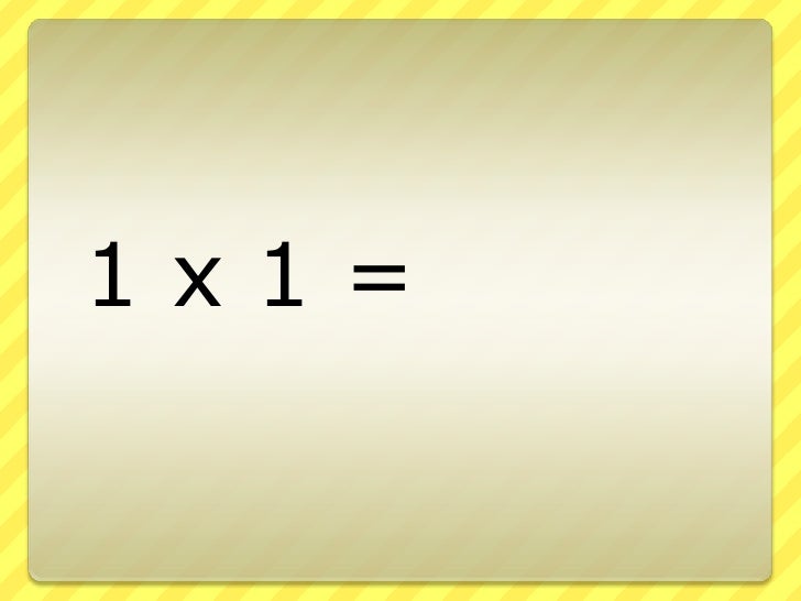  Multiplication 0s 1s 