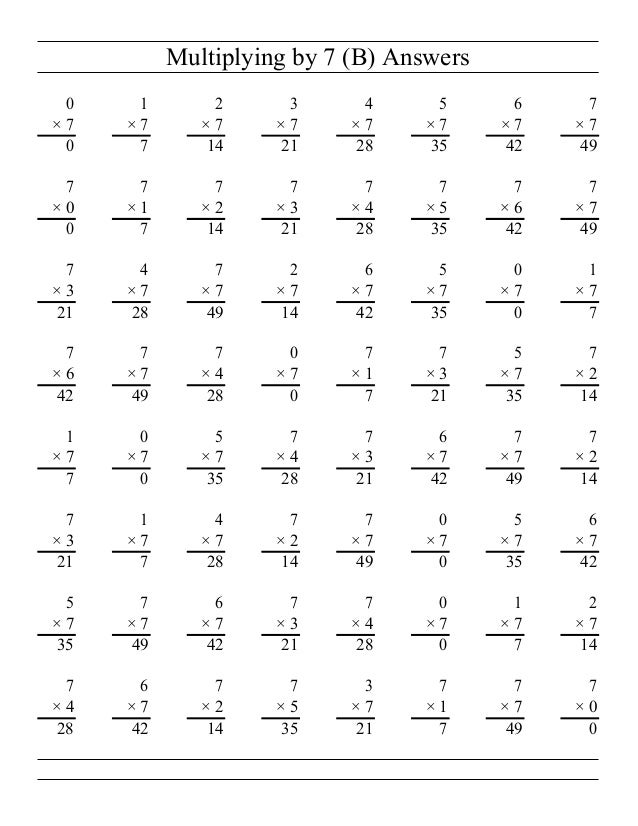 Multiplication 49 by7_all
