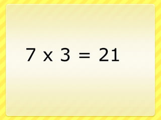 Multiplication 7s | PPSX
