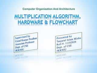 Computer Organization And Architecture
 