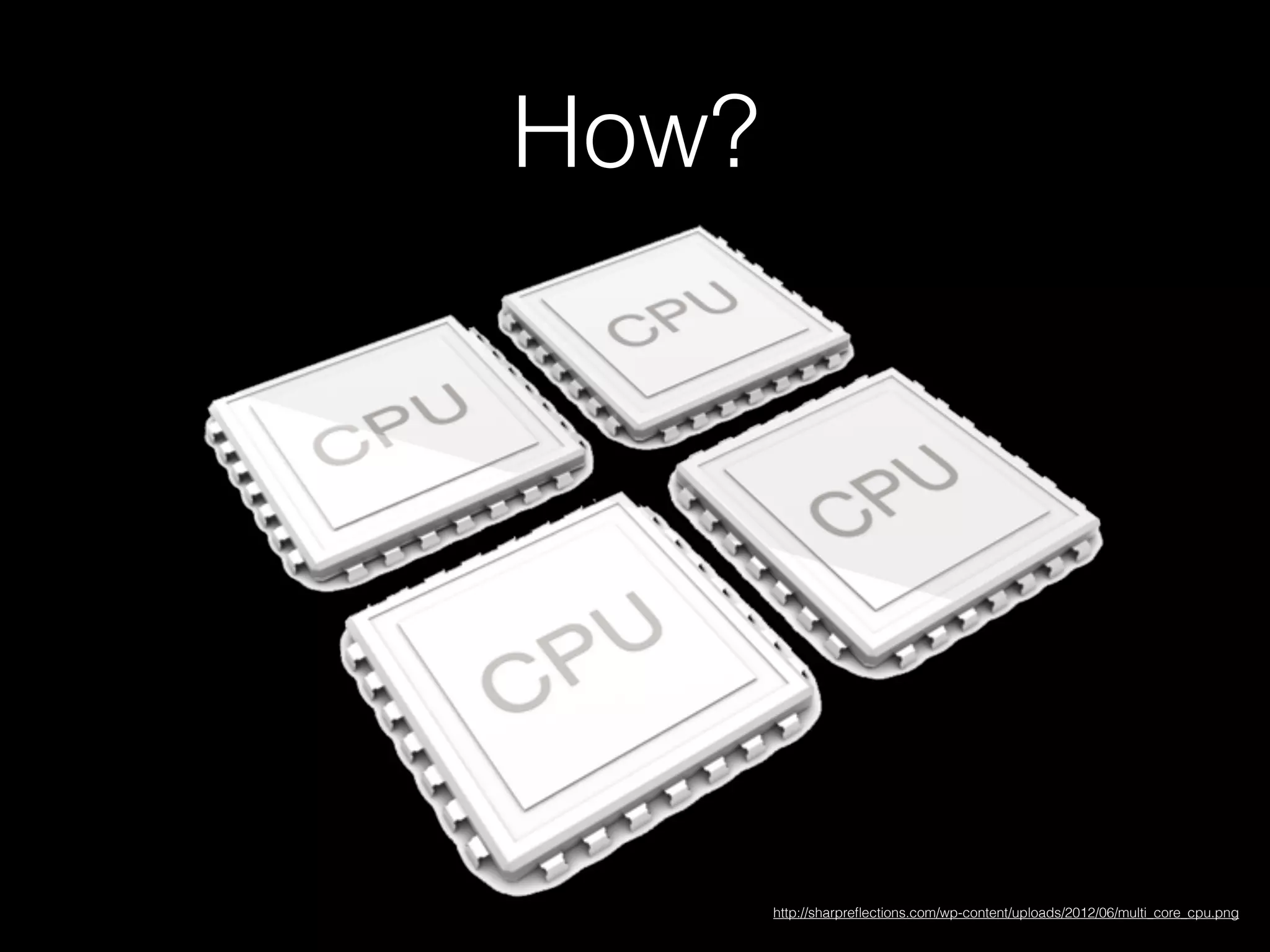 How?
http://sharpreﬂections.com/wp-content/uploads/2012/06/multi_core_cpu.png
 