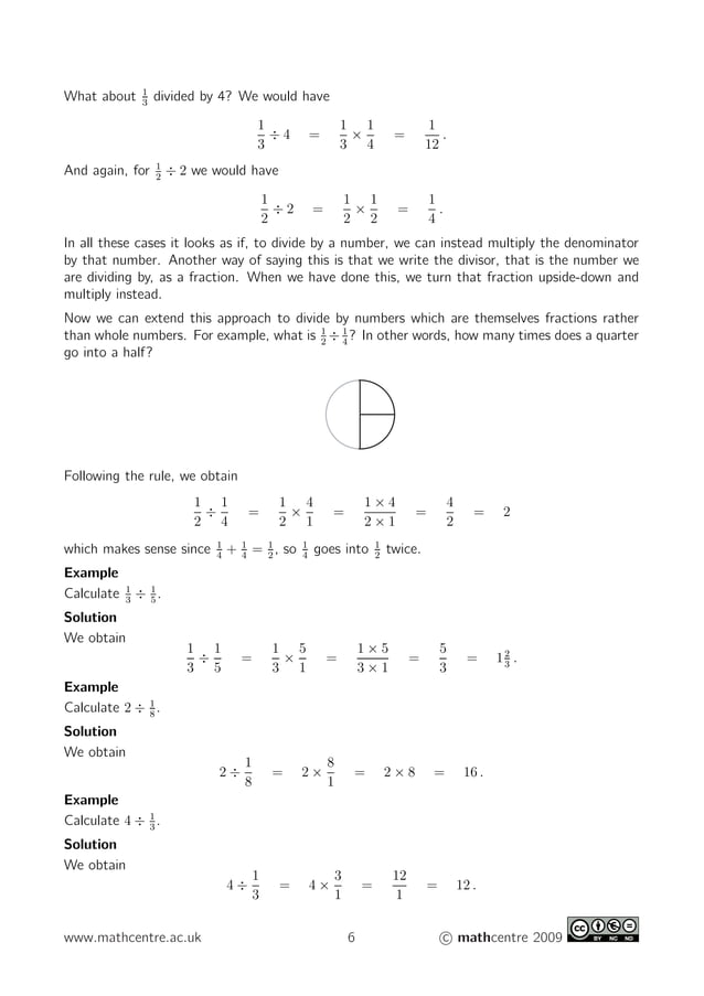 Division Of Fraction Pdf Division Of Fraction Pdf