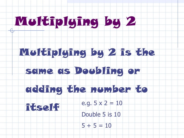 Multiplication and Division Rules
