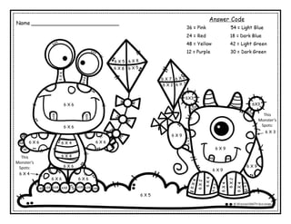6 X 6
6 X 6
6 X 6 6 X 6
6 X 6
6 X 6
6 X 6
6 X 5
6 X 5
6 X 2
6 X 7
6 X 9
6 X 9
6 X 9
6 X 9
6X3
6X3
This
Monsters
Spots:
6 X 4
This
Monsters
Spots:
6 X 3
6 X 4
6 X 4
6X8
6X8
6X8
6X8
6X8 6X8 6X8
6X8
6X8
6X8
48
48
48
48 48
 