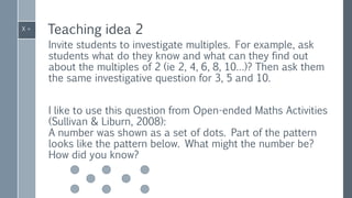 Multiplication & division teaching ideas | PPTX