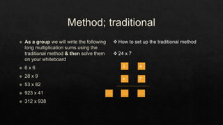 Multiplication & division | PPTX