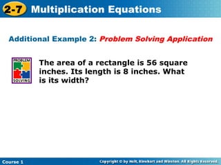 Multiplication equations | PPT