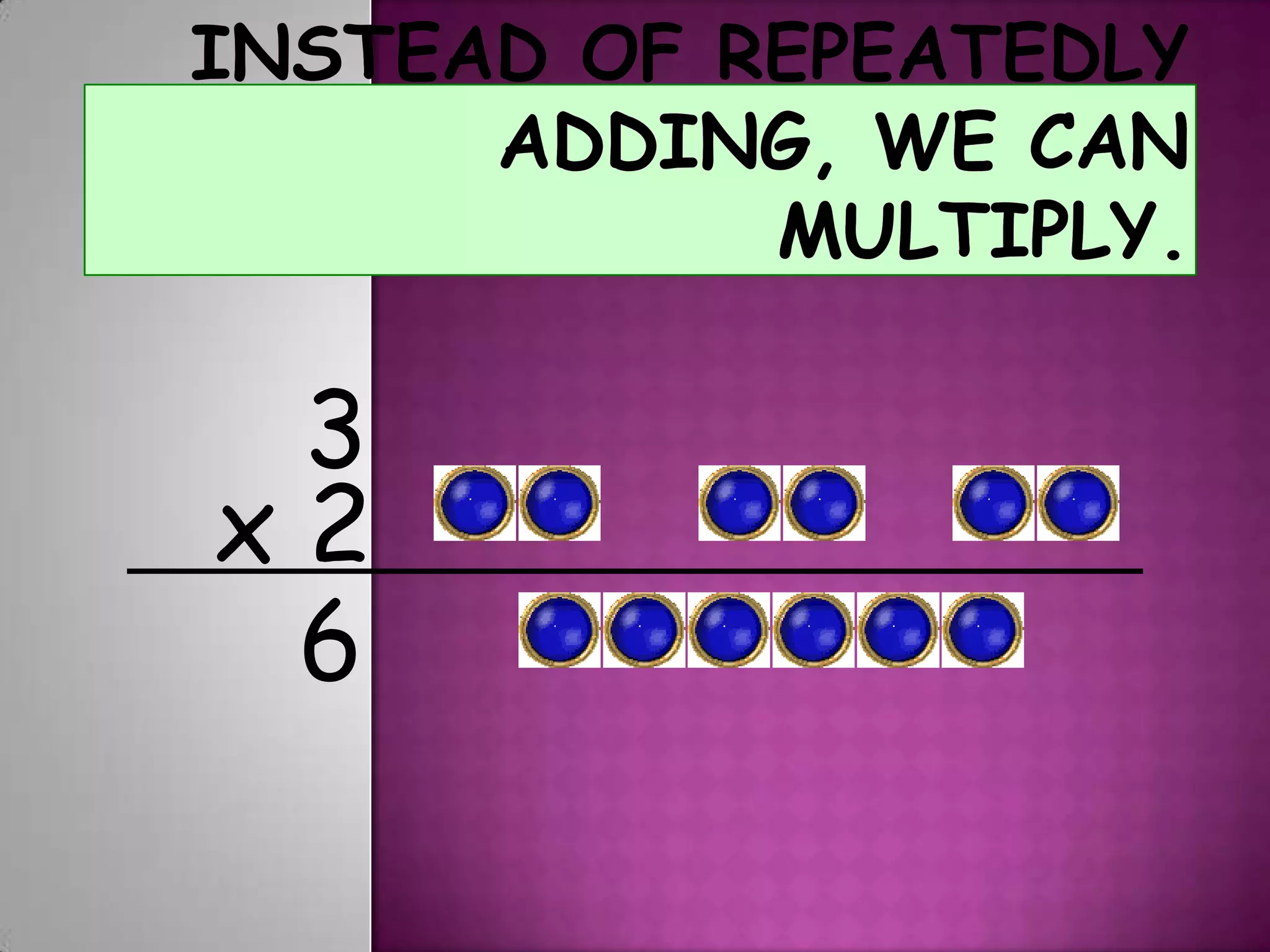 Repeated addition (Multiplication) | PPTX