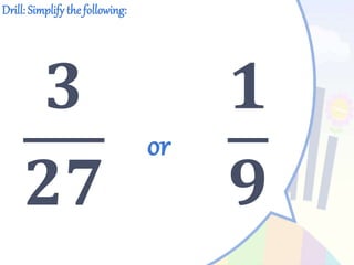 Multiplication of Fractions | PPTX