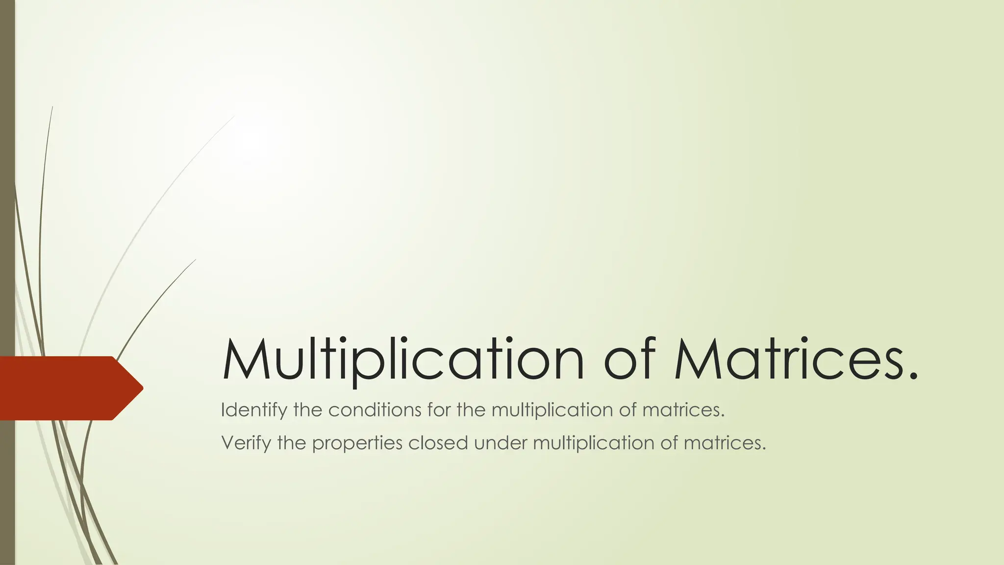 Multiplication of Matrices Praactice Problems problems .pptx