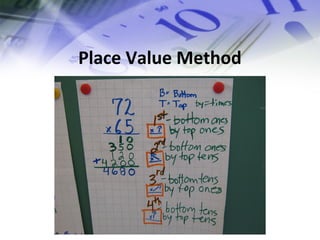 Place Value Method 
 