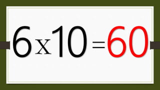 Multiplication table 6 and 7 | PPTX