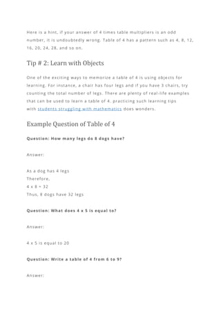 Table 4 Questions Multiplication Table of 4.pdf