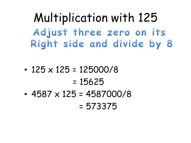 Multiplication Through Vedic Maths Pptx