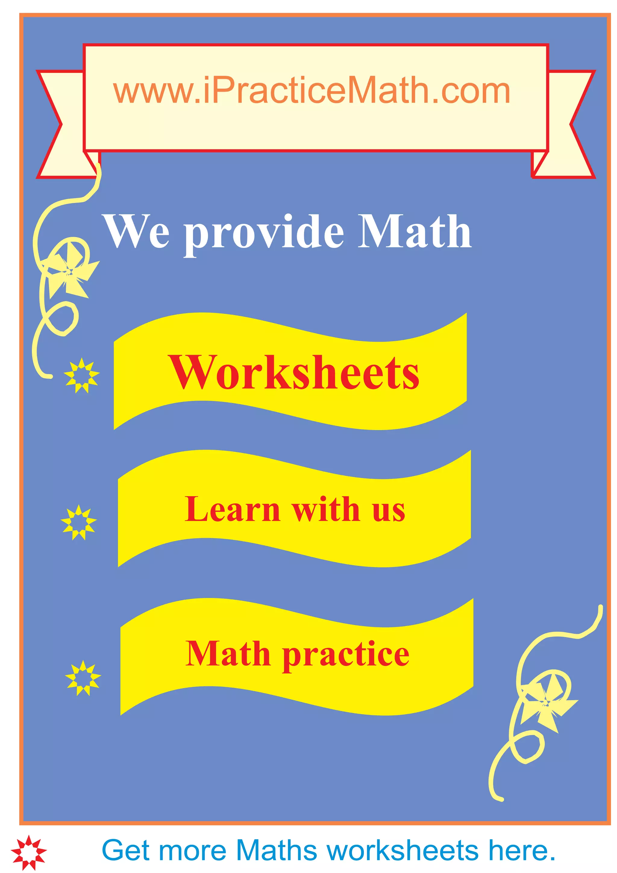 Multiplication word problems PDF