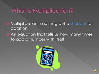 Multiplication W Sound Pptx