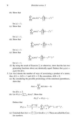 Multiplicative Theory Multiplicative number theory i.classical theory cambridge | PDF